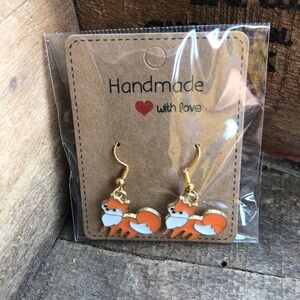 New Fox earrings